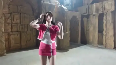 Asian Woman in Fantasy and Superhero Themes