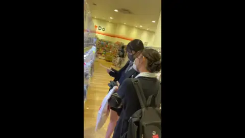 Asian Men in Store Encounter