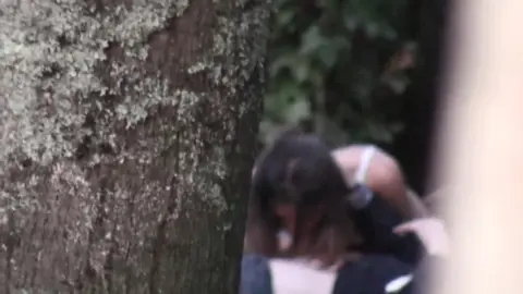 Night Watching 28 – Lesbian Outdoor Sex