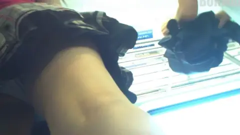 Asian Couple Masturbating on Public Transport