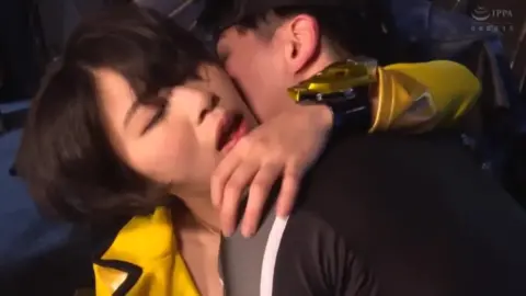 Asian Couple in Robot Costumes Having Sex