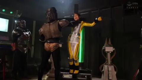 Asian Cosplay Fight Scene