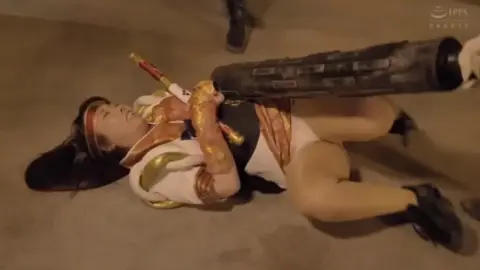 Woman in Various Poses and Outfits