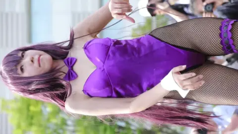 highleg – violetbunny Solo Outdoor Masturbation