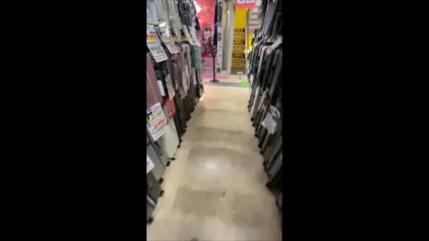 Asian Teen Girls in Store