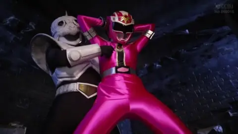 Asian Duo in Masked Industrial Sex Play