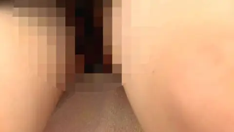 Asian Teen Spreads Legs in Bedroom