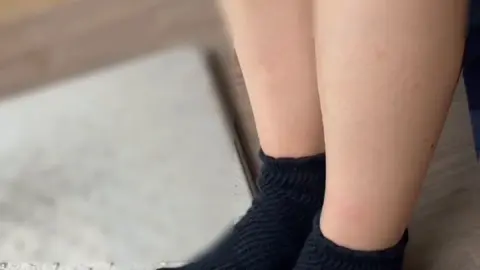 Asian Teen in Bathroom Tease