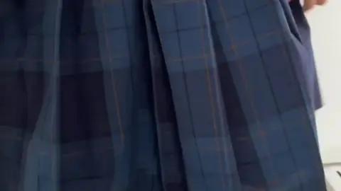 Asian Teen in Bathroom Solo