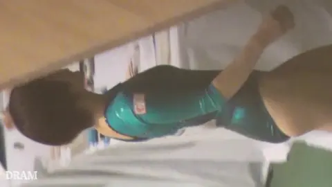 Caucasian Brunette in Bedroom and Gym Scenes