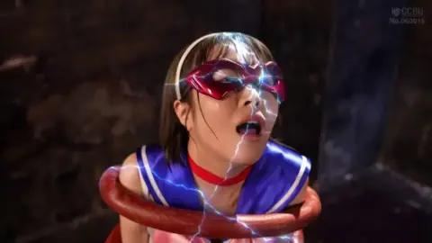 Asian Women in Costume Restraint Scene