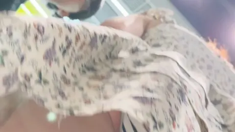 KFC – long skirt goes shopping and gets fucked