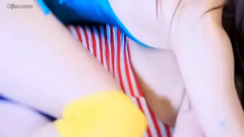 Asian Lesbians Wrestling and Intimate Moments