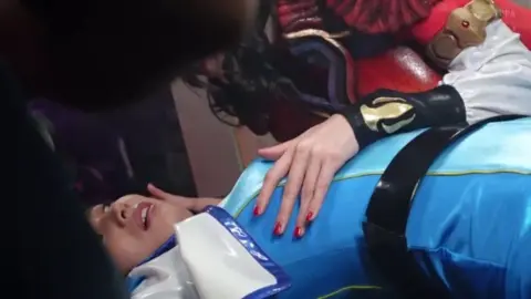 Asian Couple Intimate Moments