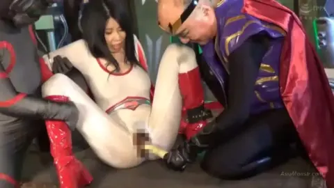 Asian Cosplay Sex in Industrial Setting