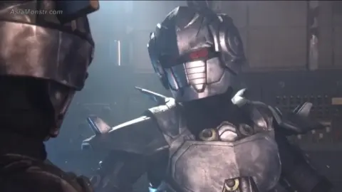 Asian Girl in Costume with Chain