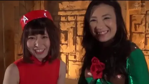 Asian Lesbians in Bondage and Wrestling