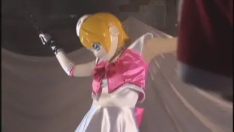 Asian Cosplay Erotic Scene with Anime Mask