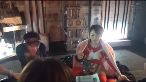 Asian Cosplay Girls in Futuristic Outfits