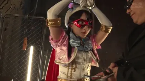 Asian Duo in Industrial Fetish Scene