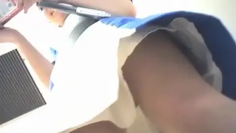 Asian Couple Intimate Moment in Office