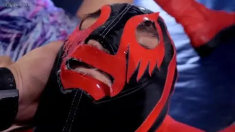 Asian Couple Engaged in Wrestling Match