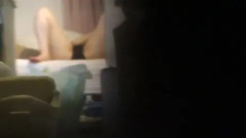 Caucasian Brunette in Intimate Bathroom and Bedroom Moments