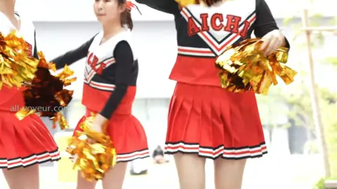 Asian Cheerleaders Outdoor Sex