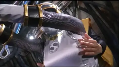 Asian Lesbians in Costumes Wrestling