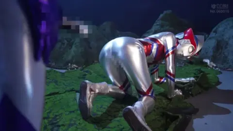 Ultraman Cosplay Erotic Encounter