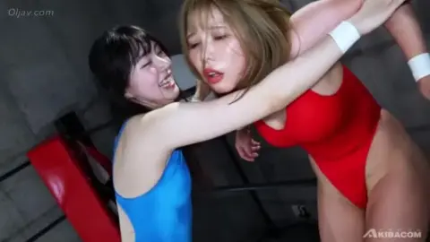 Asian Lesbian Wrestling Match