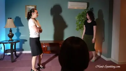 Lesbian Spanking and Fisting Encounter