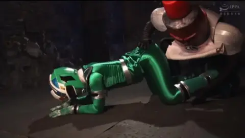 Muscular Asian Men in Dark Room Scenes