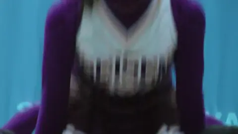 Asian Teen Cheerleaders Outdoor Uniform Scene