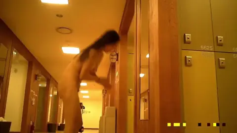 Asian Teen Undresses in Locker Room