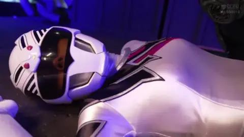 Futuristic Encounter with Asian Performers