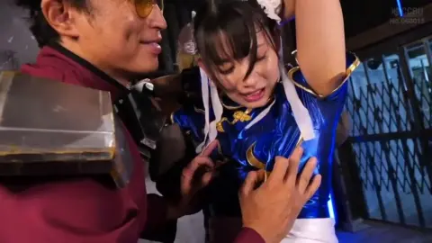 Asian Couple in Fantasy Costumes