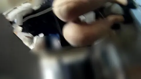 Office Anal with Device Close-up