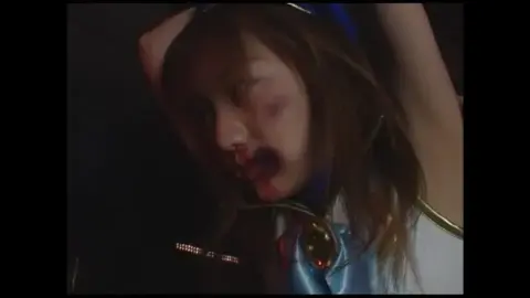 Asian Bondage and Restraint in Dark Room