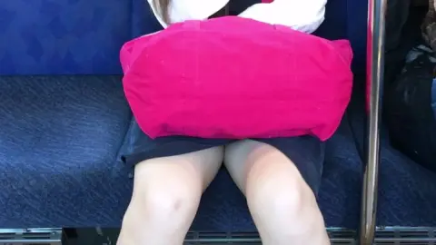 Asian Girl on Public Transport