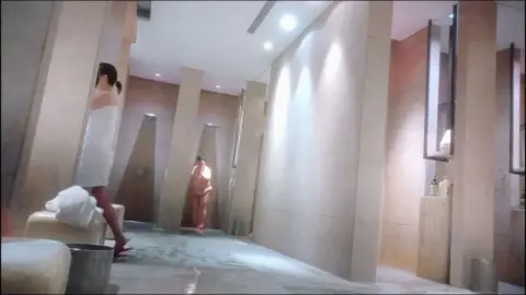 Girls Showering Together