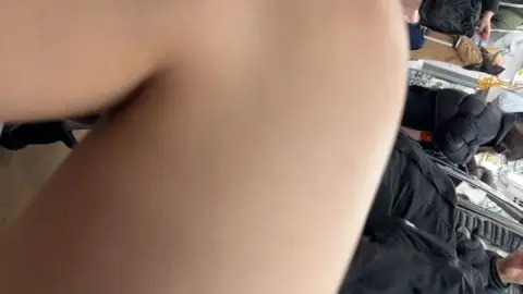 Asian Girl on Public Transport