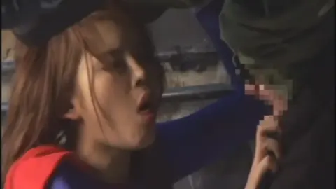 Asian Girl Captured in Woods