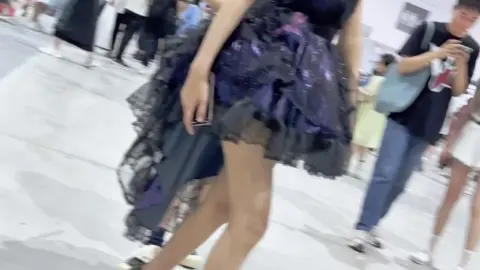 KFC – Short Skirt White Narrow Inside Front and Back