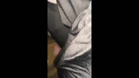 Blonde Couple Intimate Moments in Bedroom