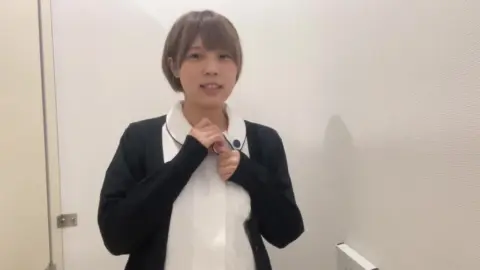 Asian Teen in Lace Underwear